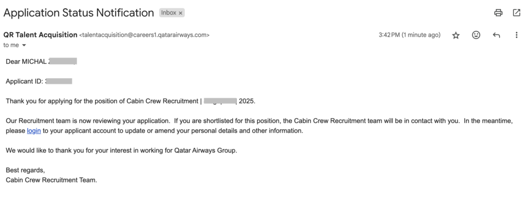 Qatar Airways Career