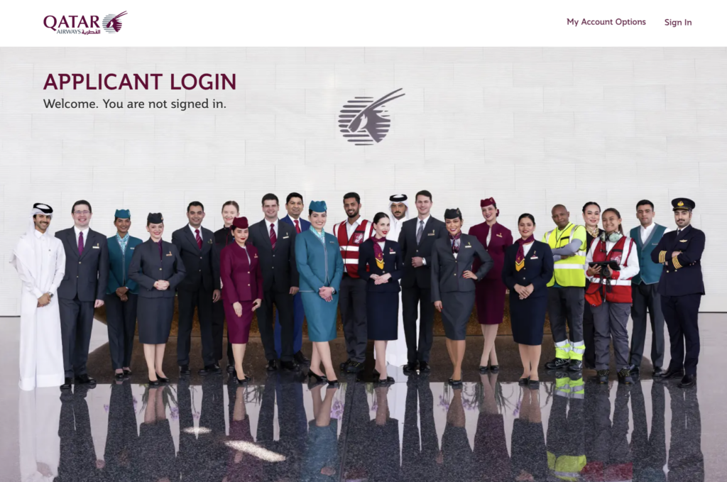 qatar airways cabin crew careers website