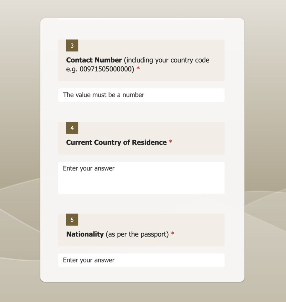 Etihad Airways Cabin Crew Europe CV Drop 2026 registration form