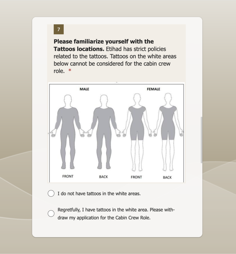 Etihad Airways Cabin Crew Europe CV Drop 2026 registration form